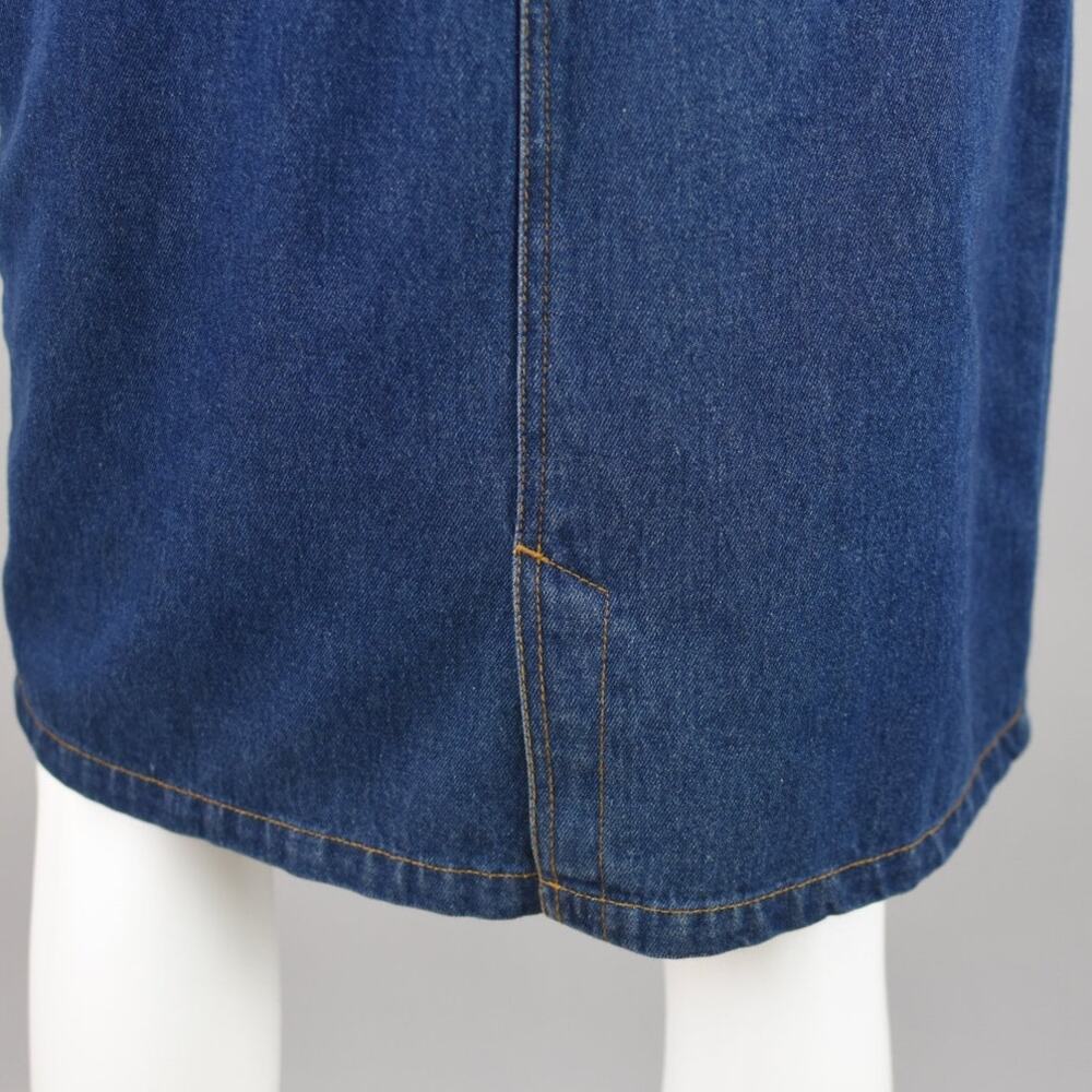 Vintage 90s Newport News Denim Jean Skirt, Women's Size 8, 28" Waist - Picture 8 of 9